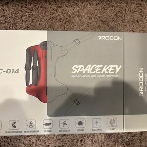 DROCON Spacekey Drone - Red and Black